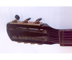 Orosz 7 húros dobgitár, nagyon ritka, antik darab a XX. század közepéről