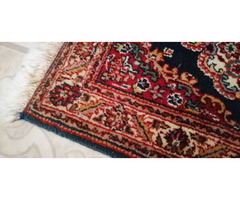 Ajtó elé való Tabriz, kis méretű kézi csomózású vastag tömött gyapjúszőnyeg