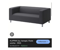 Használt Ikeás klippan kanapé