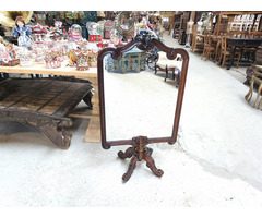 Régi barokk kis álló tükör