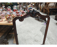 Régi barokk kis álló tükör