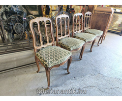 Neobarokk szék 4 db