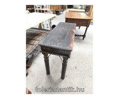 Spanyol kétfiókos konzolasztal