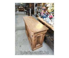 Fenyő kétajtós tálaló szekrény