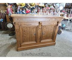 Fenyő kétajtós tálaló szekrény