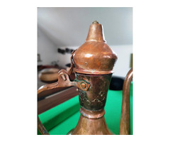 Réz vintage keleti stílusú kávé teáskanna 22 cm