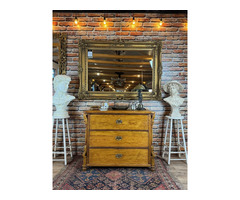 Felújított fenyő komód