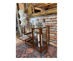 Felújított Art Deco zsúrkocsi