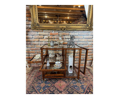 Felújított Art Deco zsúrkocsi