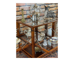 Felújított Art Deco zsúrkocsi