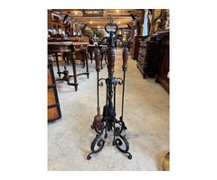 Antik Kandalló tisztító készlet.