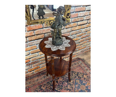 Felújított  asztal, posztamens 02.