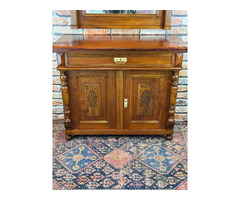 Restaurált Ónémet félszekrény, komód 01.