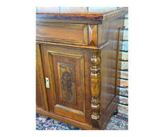 Restaurált Ónémet félszekrény, komód 01.