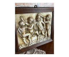 Antik relief, terrakotta dombormű.