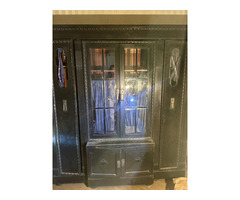 Antik vitrines szekrény –  korai Art Deco stílus