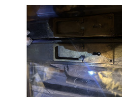 Antik vitrines szekrény –  korai Art Deco stílus