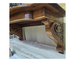 Bécsibarokk falikonzol felújítva