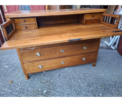 Biedermeier Írókomód restaurálva