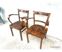 Kuriózum! Különleges Art deco karfás székek.Kozma Lajos Cca 1920!!