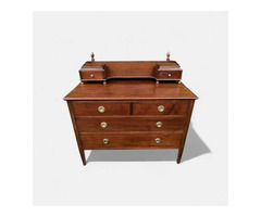 Gyönyörű Antik Copf mahagóni Író komód.