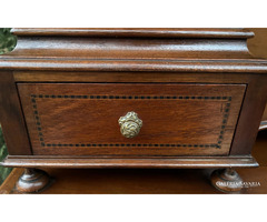Gyönyörű Antik Copf mahagóni Író komód.