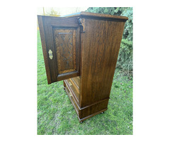 Gyönyörű Antik Ónémet Pillér szekrény/Cabinet/Nagyon jó állapotban. Cca 1880!