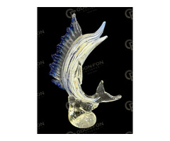 Vitorláshal kisplasztika