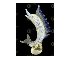 Vitorláshal kisplasztika