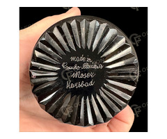 Moser lila díszváza