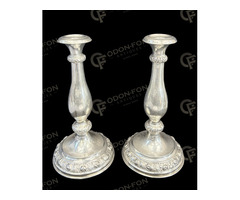 Biedermeier gyertyatartópár