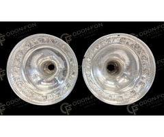 Biedermeier gyertyatartópár