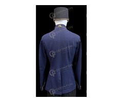 1926 mintájú huszár ezredesi kistársasági egyenruha tiszti fekete sapkával