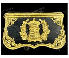 Magyar huszártiszti töltény-, patrontáska (kartus) 1848–49
