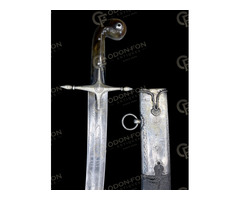 Ezüst szerelékes magyar pengés szablya