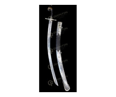 Ezüst szerelékes magyar pengés szablya