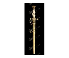 Német aranyozott tőr kópia