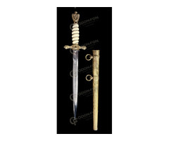 Német aranyozott tőr kópia