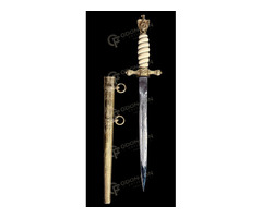 Német aranyozott tőr kópia