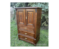 Gyönyörű Antik Ónémet Pillér szekrény/Cabinet/Nagyon jó állapotban. Cca 1880!