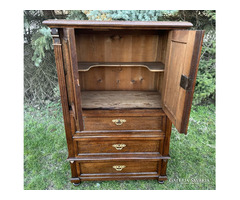 Gyönyörű Antik Ónémet Pillér szekrény/Cabinet/Nagyon jó állapotban. Cca 1880!