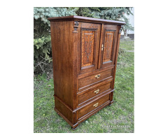 Gyönyörű Antik Ónémet Pillér szekrény/Cabinet/Nagyon jó állapotban. Cca 1880!