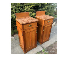 Antik Szecesszió Cseresznye komódok párban Cca 1910!