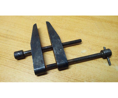 Régi kéziszerszám, párhuzamszorító, órásoknak, ötvösöknek, finom kézműves munkákhoz