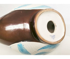 Goebel porcelánfigura, mandarinkacsa 1984 Georges Selim Design