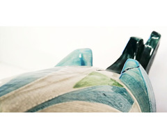 Goebel porcelánfigura, mandarinkacsa 1984 Georges Selim Design