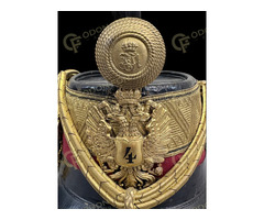 1868 M K.U.K. huszártiszti csákó. 4. ezred (Sopron)