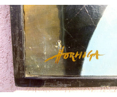 Vágy. Pécz Zoltán Hormiga festménye. Az elitéltből lett elismert nemzetközi művész alkotása