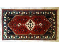 Régi kézi csomózású gyapjú futószőnyeg, Indiai Orient Teppich Ritka antik darab