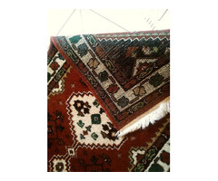 Régi kézi csomózású gyapjú futószőnyeg, Indiai Orient Teppich Ritka antik darab